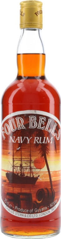 Challis Stern & Co. Four Bells Navy 40% 750ml