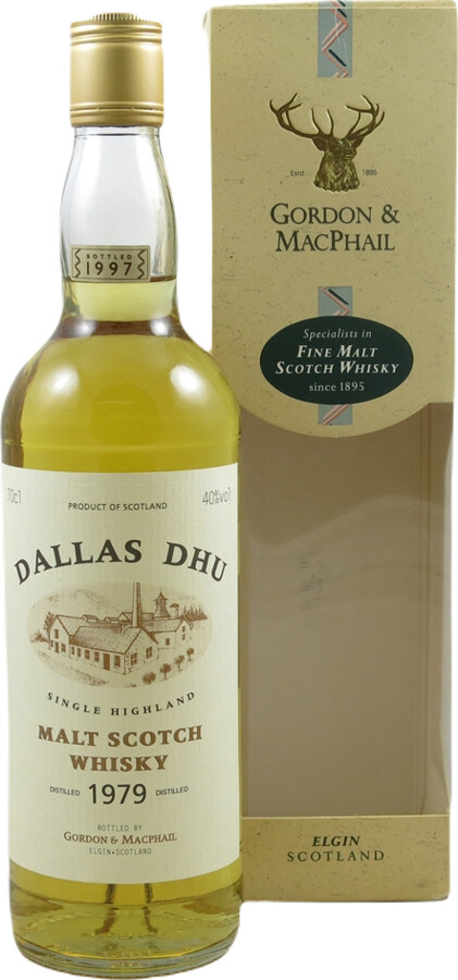 Dallas Dhu 1979 GM Licensed Bottling 40% 700ml