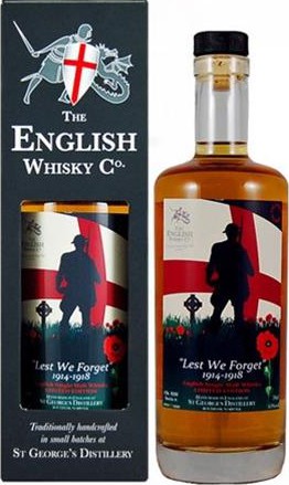 The English Whisky Chapter 13 World War 1 Edition oak casks 45% 700ml