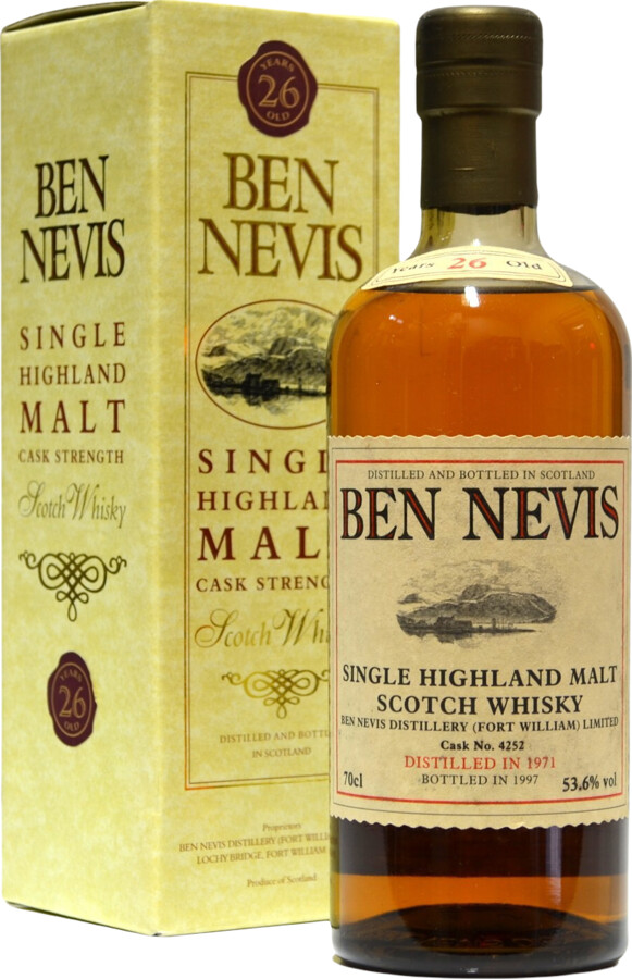 Ben Nevis 1971 26yo #4252 53.6% 700ml