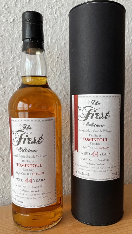 Tomintoul 1967 ED The 1st Editions ES 007/01 50.9% 700ml
