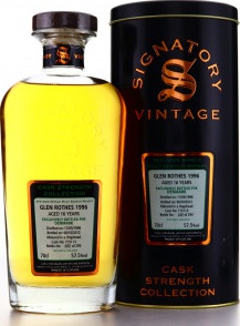 Glenrothes 1996 SV Cask Strength Collection #715113 Denmark Exclusive 57.5% 700ml