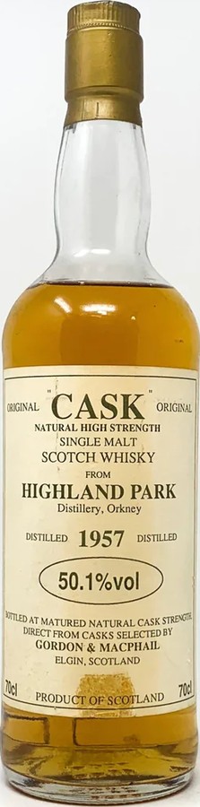Highland Park 1957 GM Original Cask Natural High Strength 50.1% 700ml