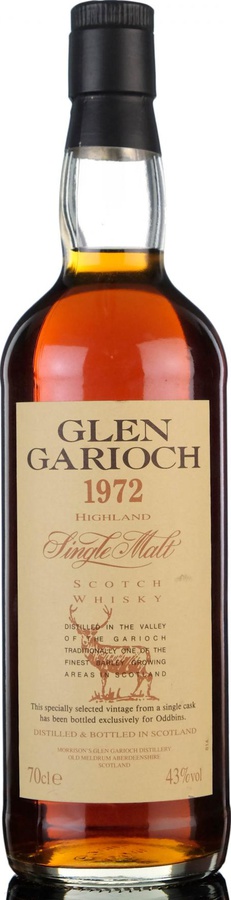 Glen Garioch 1972 Single Cask Oddbins Exclusive 43% 700ml