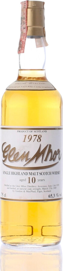 Glen Mhor 1978 It 65.3% 750ml
