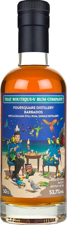 That Boutique-y Rum Company 2005 Foursquare Batch #1 12yo 53.7% 500ml