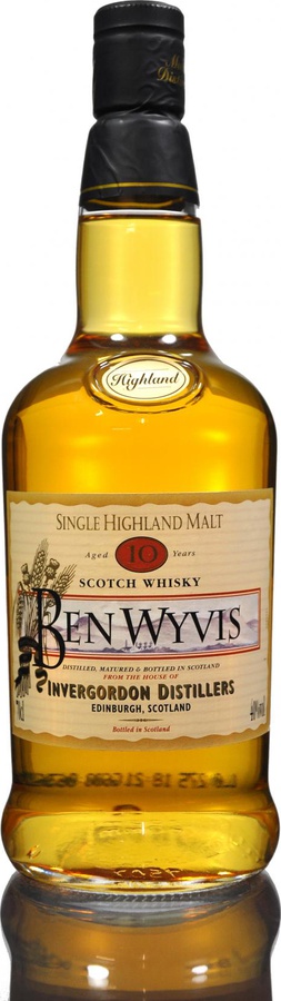 Ben Wyvis 10yo ID Single Highland Malt Gall & Gall 40% 700ml