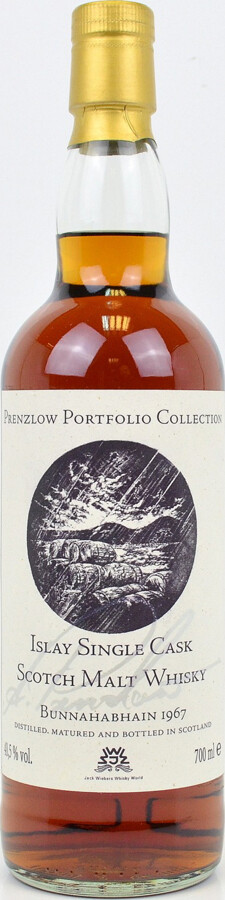 Bunnahabhain 1967 JW Prenzlow Portfolio Collection 40.5% 700ml