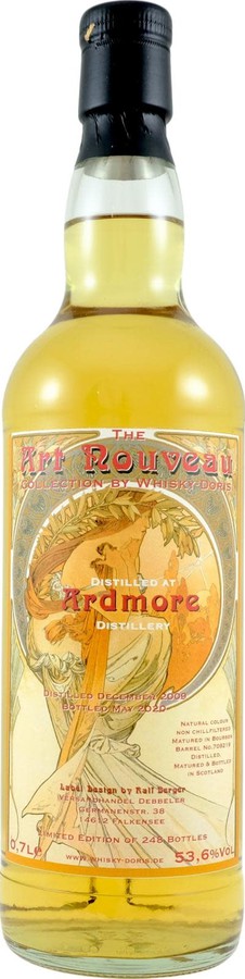 Ardmore 2009 WD Art new Bourbon Barrel #709219 53.6% 700ml