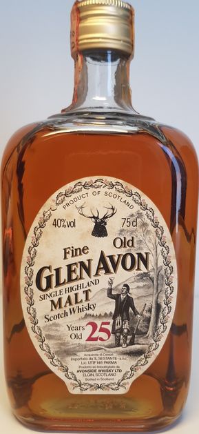 Glen Avon 25yo AsW Sestante 40% 750ml