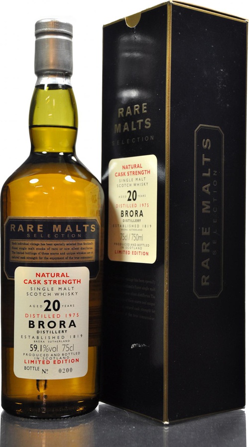 Brora 1975 Rare Malts Selection 59.1% 750ml