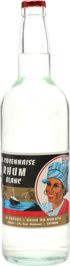 Prevot La Cayennaise Rhum White 55% 980ml