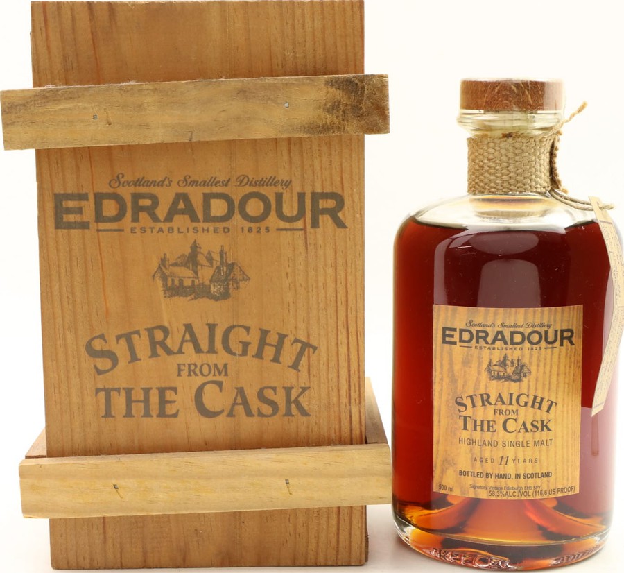 Edradour 1991 Straight From The Cask Sherry Cask Matured #268 58.3% 500ml