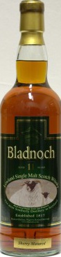 Bladnoch 11yo Sherry Matured #283 55% 700ml