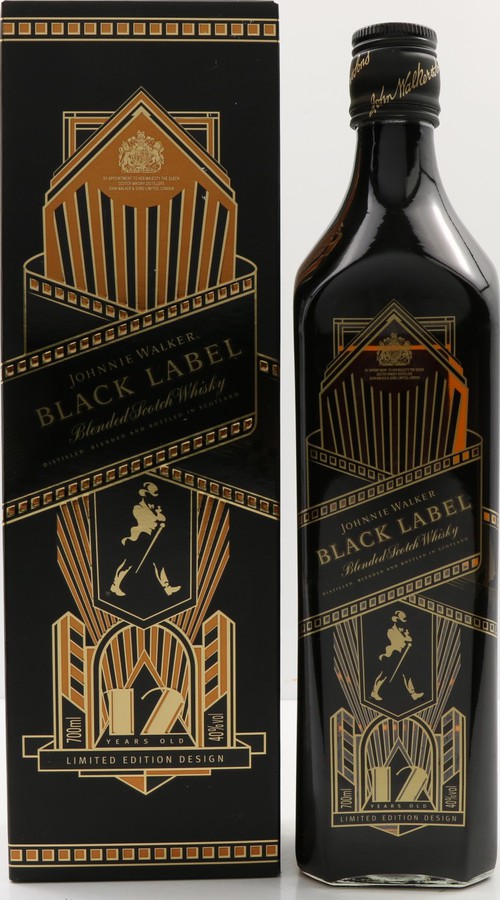 Johnnie Walker Black Label Art Deco 40% 700ml