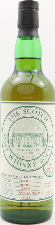 Glenugie 1980 SMWS 99.10 Complex and intriguing 47% 700ml