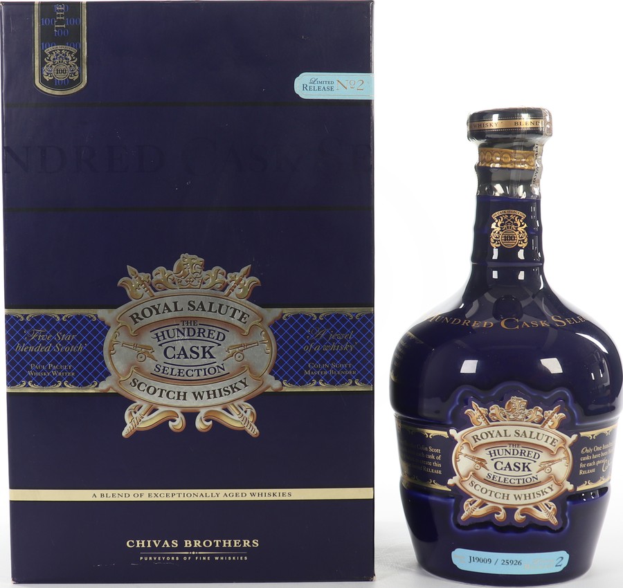 Royal Salute The Hundred Cask Selection Limited Release #2 40% 700ml