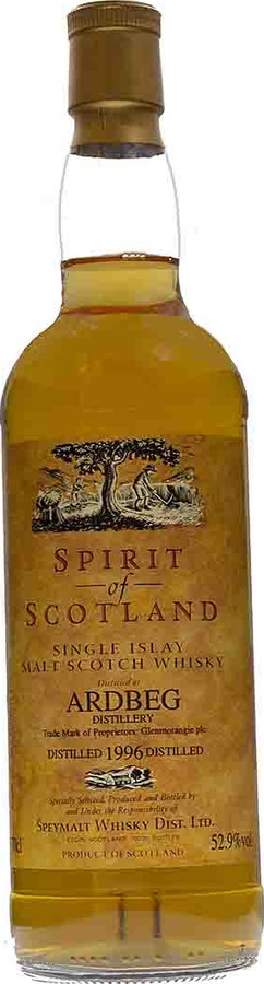 Ardbeg 1996 GM Spirit of Scotland #935 52.9% 700ml