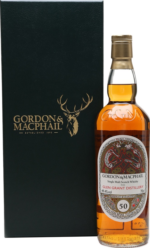 Glen Grant 1966 GM Celtic Series Book of Kells Refill Sherry Hogshead #3720 The Whisky Exchange Exclusive 49.4% 700ml
