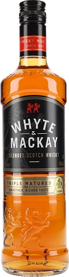 Whyte & Mackay Blended Scotch Whisky W&M Triple Matured 40% 700ml