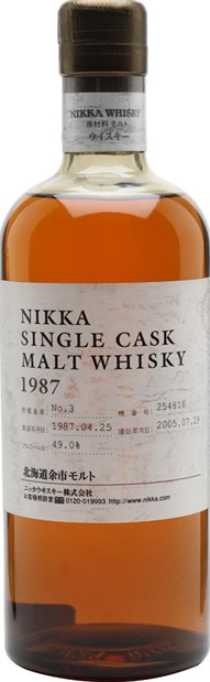 Nikka 1987 Single Cask Warehouse #3 18yo #254816 49% 700ml