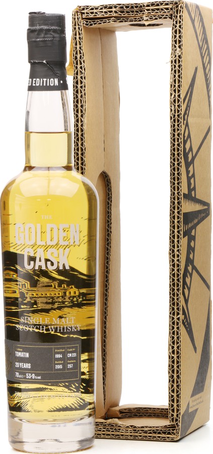 Tomatin 1994 HMcD The Golden Cask Reserve CM 221 53.9% 700ml