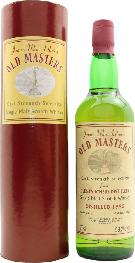 Glentauchers 1990 JM Old Masters Cask Strength Selection #14422 59.2% 700ml