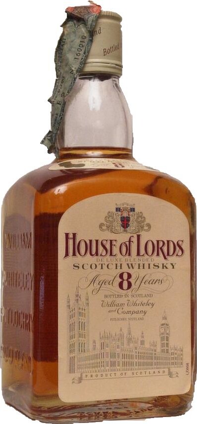 House of Lords 8yo De Luxe Blended Scotch Whisky 40% 700ml