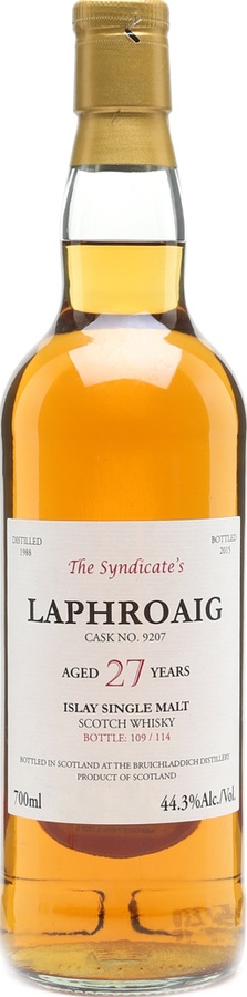 Laphroaig 1988 MM The Syndicate's #9207 44.3% 700ml