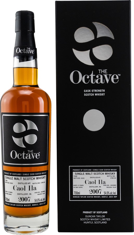 Caol Ila 2007 DT The Octave Premium Oak Casks #4029889 54.6% 700ml