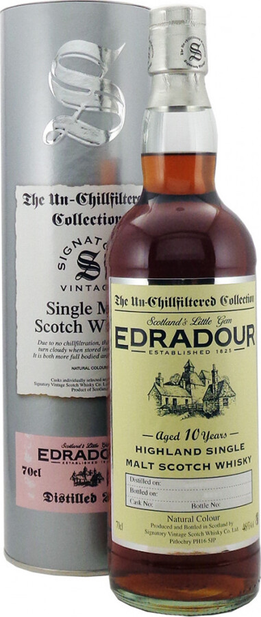 Edradour 2011 SV The Un-Chillfiltered Collection Sherry Butt #244 46% 700ml