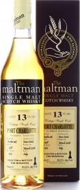 Port Charlotte 2002 MBl The Maltman Bourbon Cask #238 Shinanoya Tokyo 53.2% 700ml