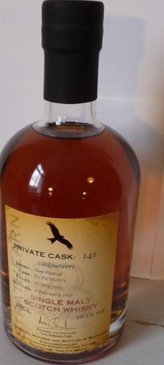 Strathearn 2015 Private Cask PX Sherry Octave #141 casQueteers 56.3% 700ml