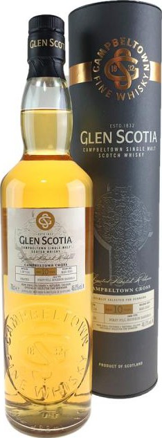 Glen Scotia 10yo Peated First fill bourbon barrels SWF 46% 700ml