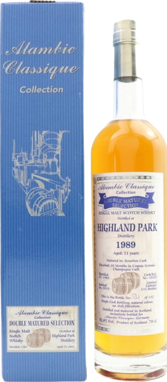 Highland Park 1989 AC Double Matured Selection #10420 52.8% 700ml