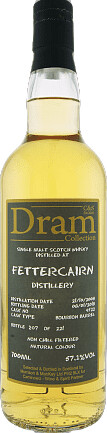 Fettercairn 2008 C&S Dram Collection 9yo Bourbon Barrel #4522 57.1% 700ml