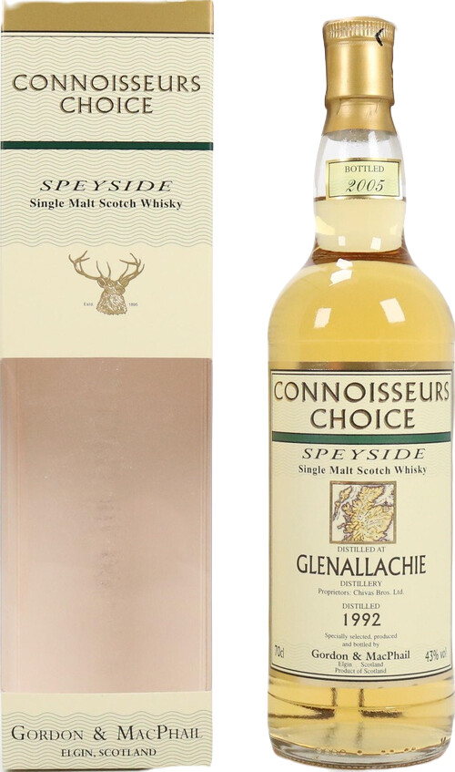 Glenallachie 1992 GM Connoisseurs Choice Refill Bourbon Casks 43% 700ml