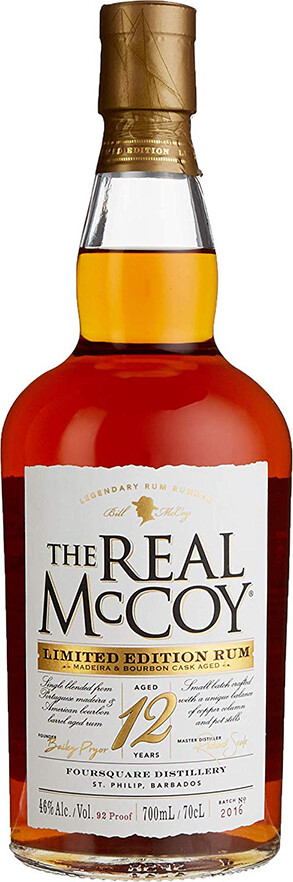 The Real McCoy Edition 2016 Madeira and Bourbon Cask Aged 12yo 46% 700ml