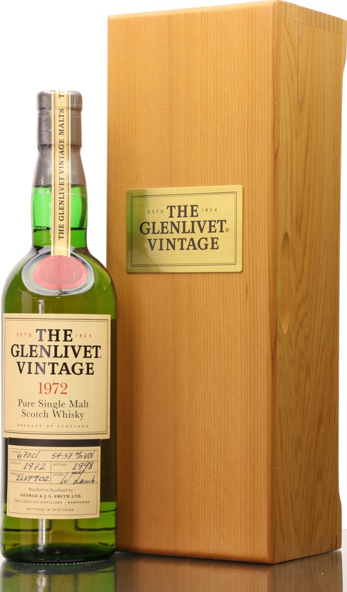 Glenlivet 1972 Vintage 54.37% 700ml