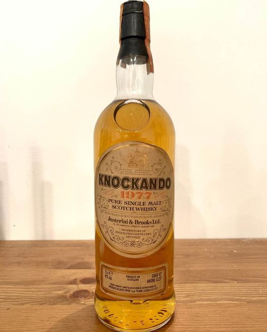 Knockando 1977 by Justerini & Brooks Ltd 43% 750ml