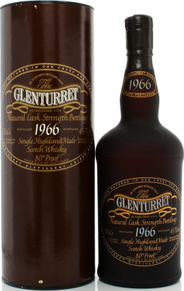 Glenturret 1966 Natural Cask Strength Bottling Oak Casks 45.7% 700ml