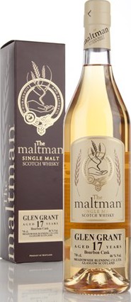 Glen Grant 1995 MBl The Maltman Bourbon Cask #97266 46% 700ml