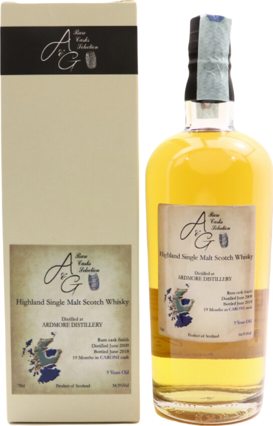 Ardmore 2009 A&G Rare Casks 9yo 54.5% 700ml