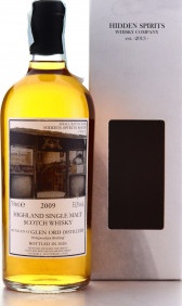 Glen Ord 2009 HiSp Small batch ex sherry cask Hidden Spirits shop Ferrara Italy 53.3% 700ml