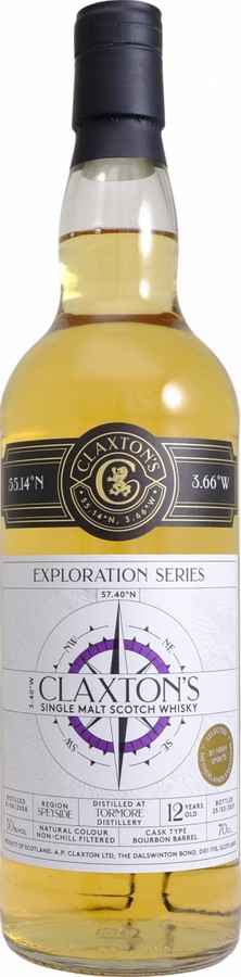 Tormore 2008 Cl Exploration Series Bourbon Barrel Netherlands Exclusive 50% 700ml