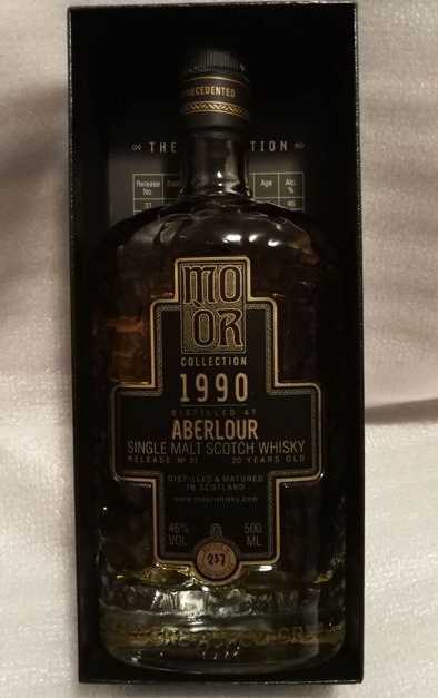 Aberlour 1990 TWT Mo Or Collection 20yo Bourbon Hogshead #102107 46% 500ml