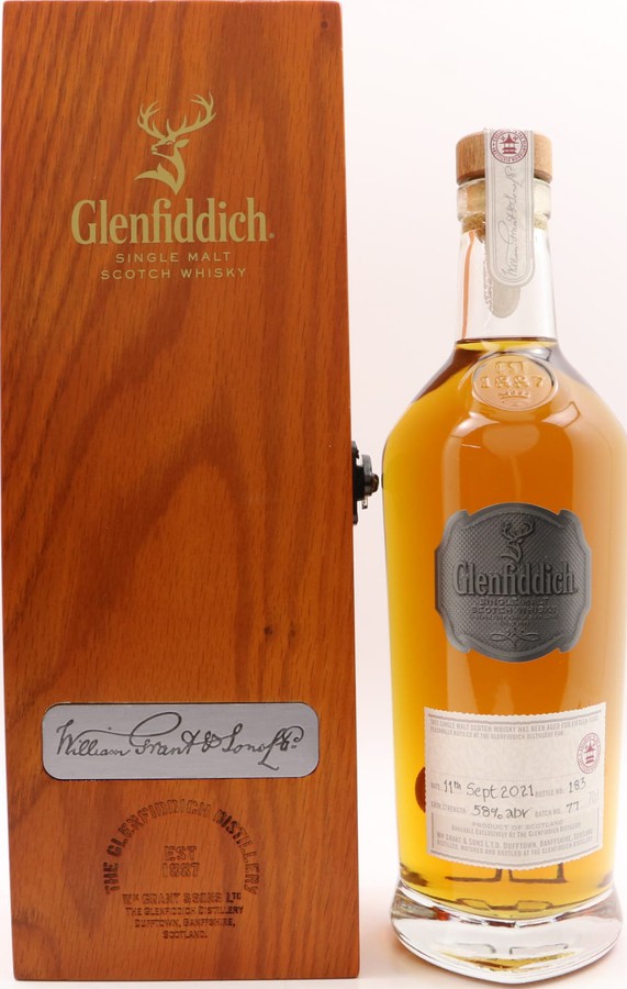 Glenfiddich 15yo CS Hand Bottled at the Distillery Batch #55 58% 700ml