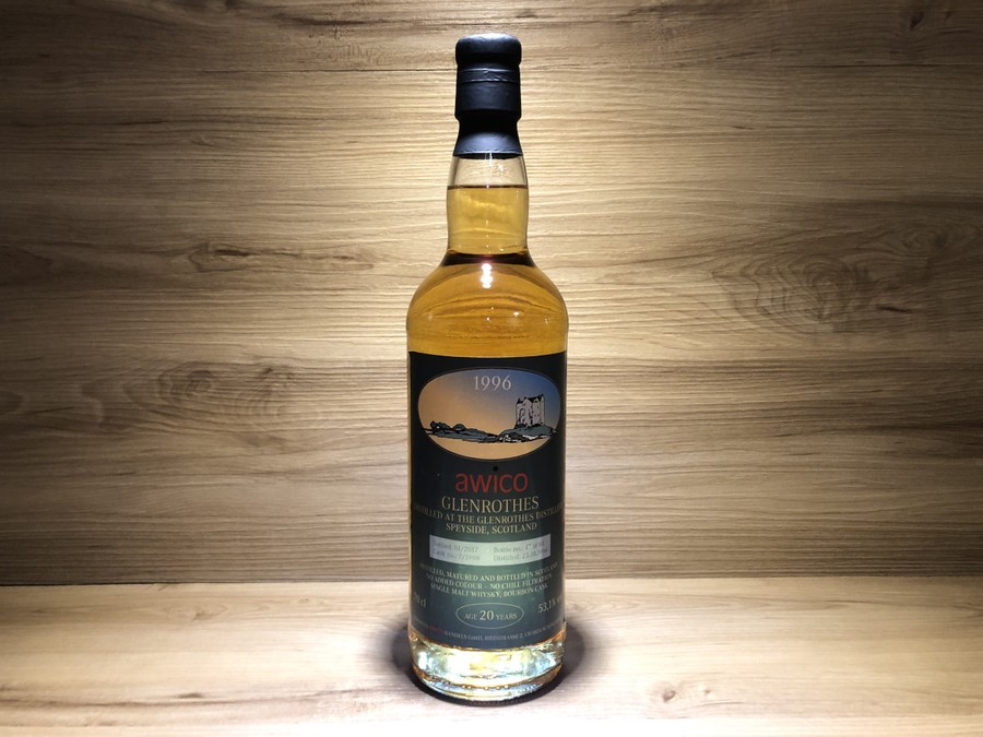 Glenrothes 1996 AWI Bourbon Cask 7/1996 53.1% 700ml