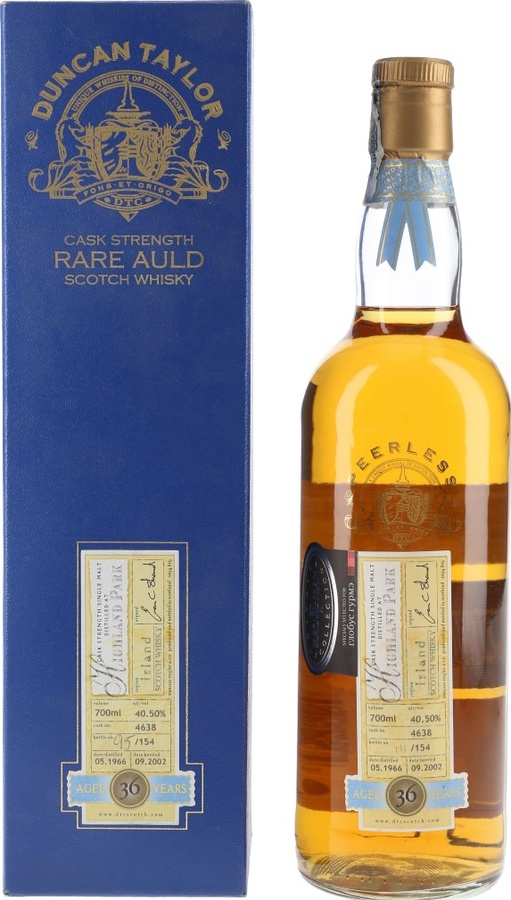 Highland Park 1966 DT Rare Auld #4638 40.5% 700ml