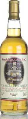 Highland Park 1986 HI 2008 Single Cask Bottling #2255 Highlander Inn Craigellachie 55.5% 700ml